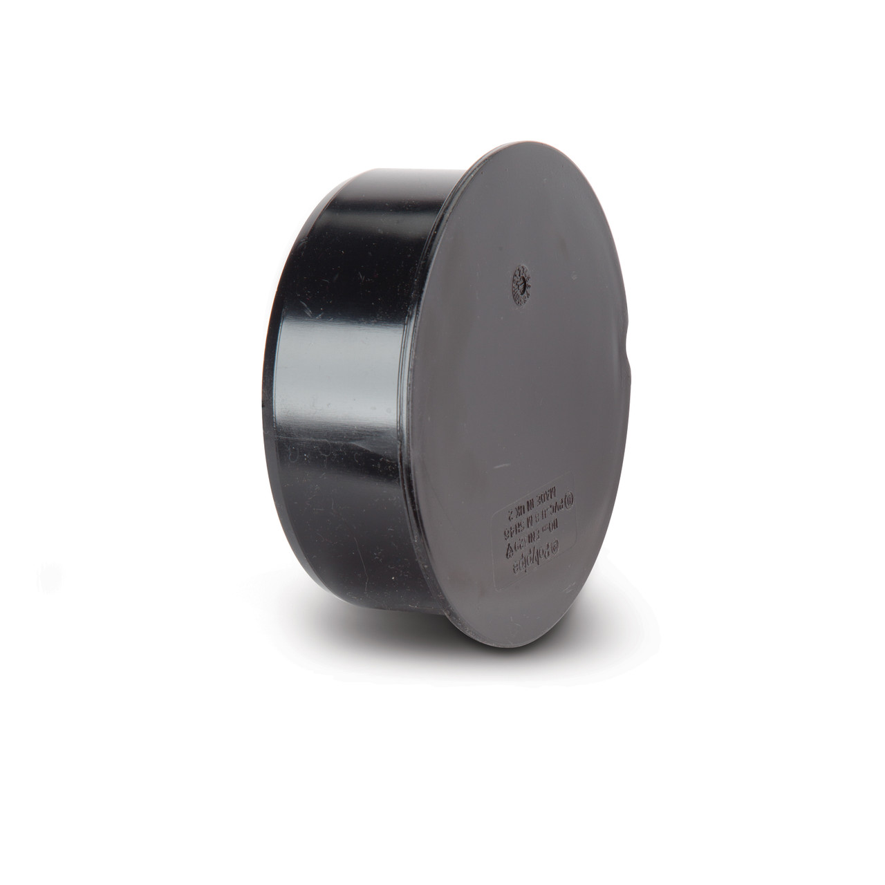 Photograph of Polypipe Soil & Vent 110mm Black Socket Plug