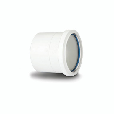 Further photograph of Polypipe Soil & Vent 110mm White Single Socket