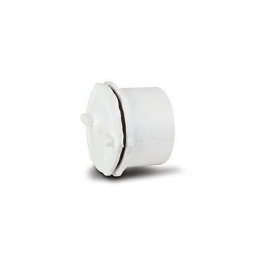 Polypipe Push Fit Waste 32mm White Access Plug product image