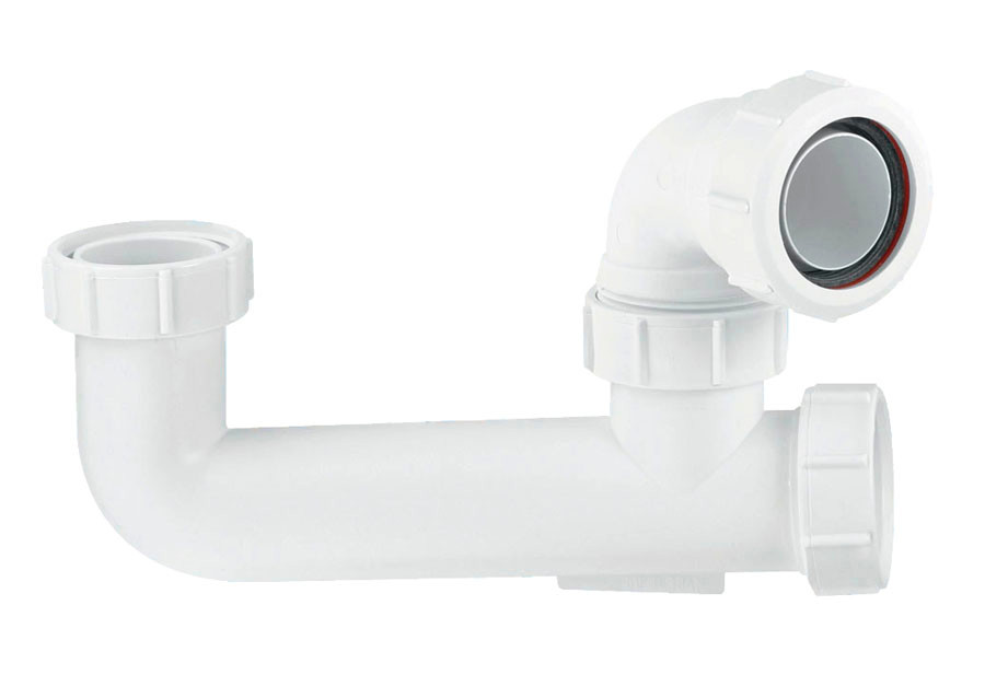 Photograph of McAlpine Wasteflow 2 Way Overflow Connector R15