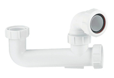 Further photograph of McAlpine Wasteflow 2 Way Overflow Connector R15