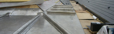 Further photograph of Milled British Lead Flashing/Sheet Code 4 6m x 300mm 37kg