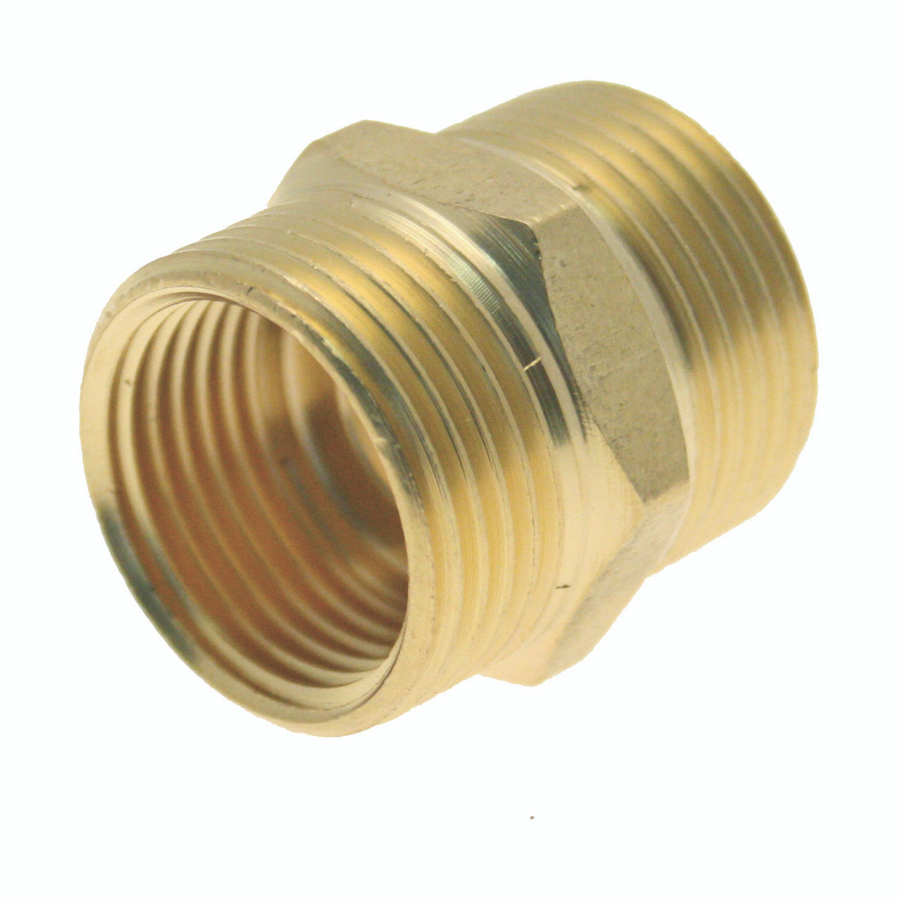 Photograph of Brass Fittings Hexagon Nipple 1/2 BSP