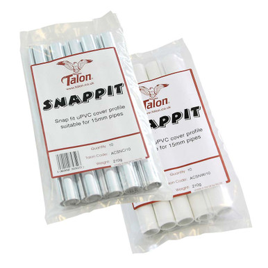 Talon Snappit Cover Chrome 15mm x 200mm product image