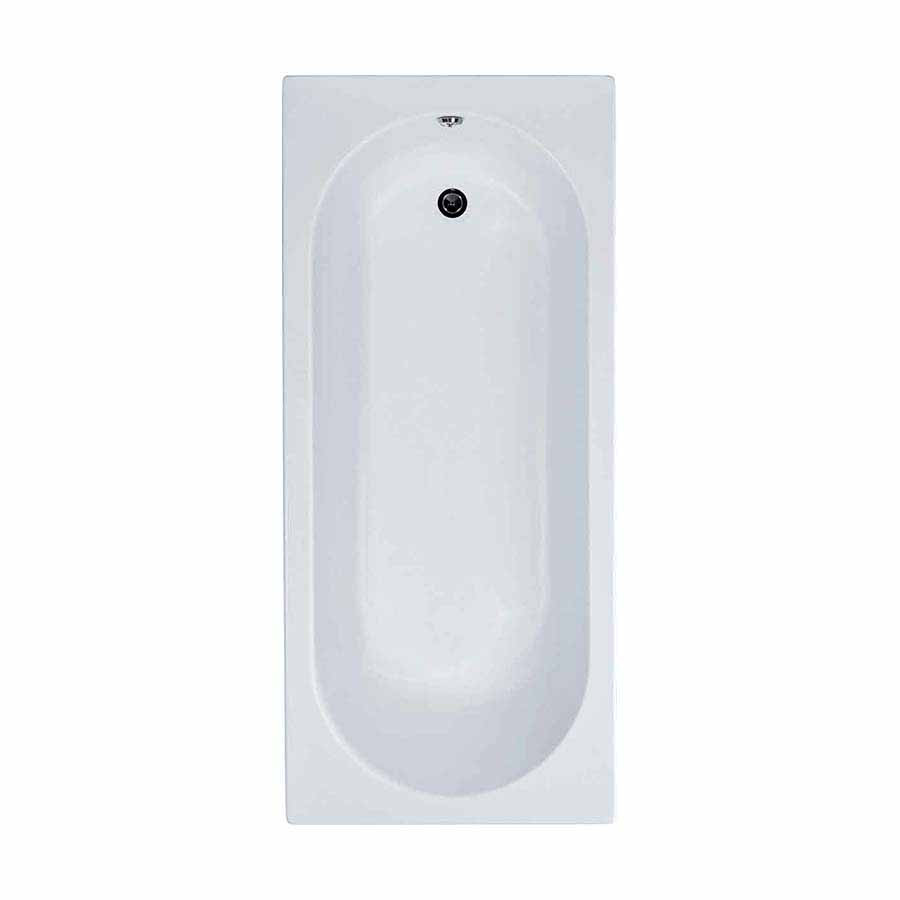 Photograph of Cascade Single Ended Bath 1700mm x 700mm (2 Taphole) 5mm Thick