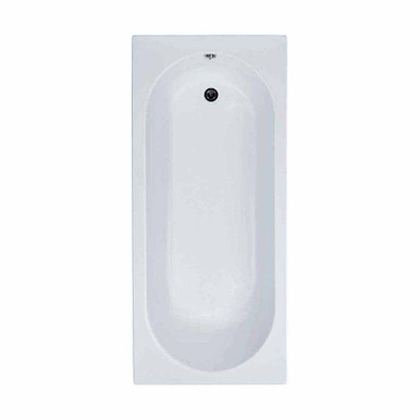 Cascade Single Ended Bath 1700mm x 700mm (2 Taphole) 5mm Thick