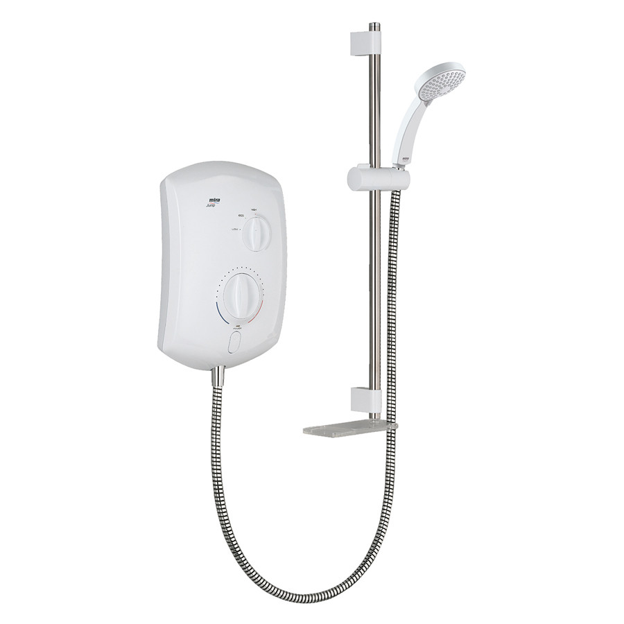 Photograph of Mira Jump Electric Shower 8.5kW White/Chrome