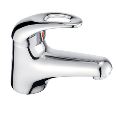 Basin Mixer with Click Waste