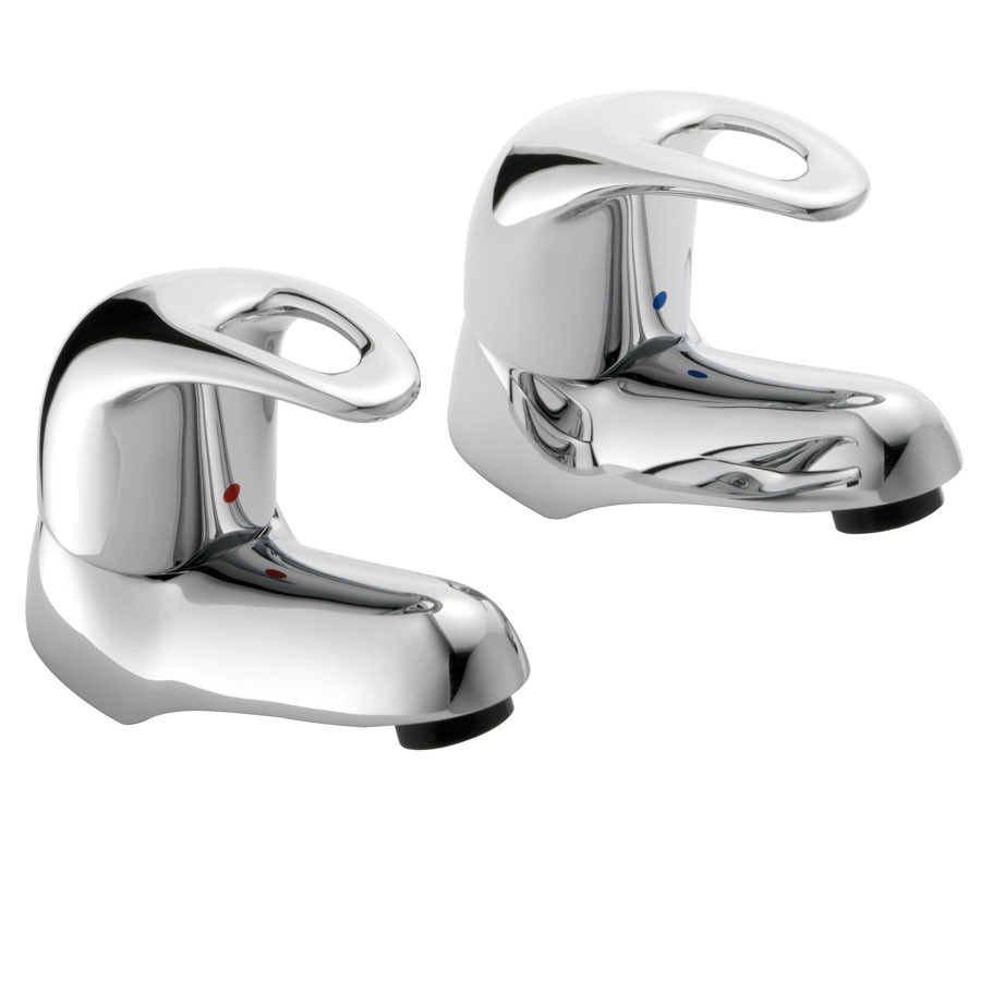 Photograph of D Basin Pillar Taps (Pair)