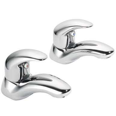 C Bath Pillar Taps (Pair)