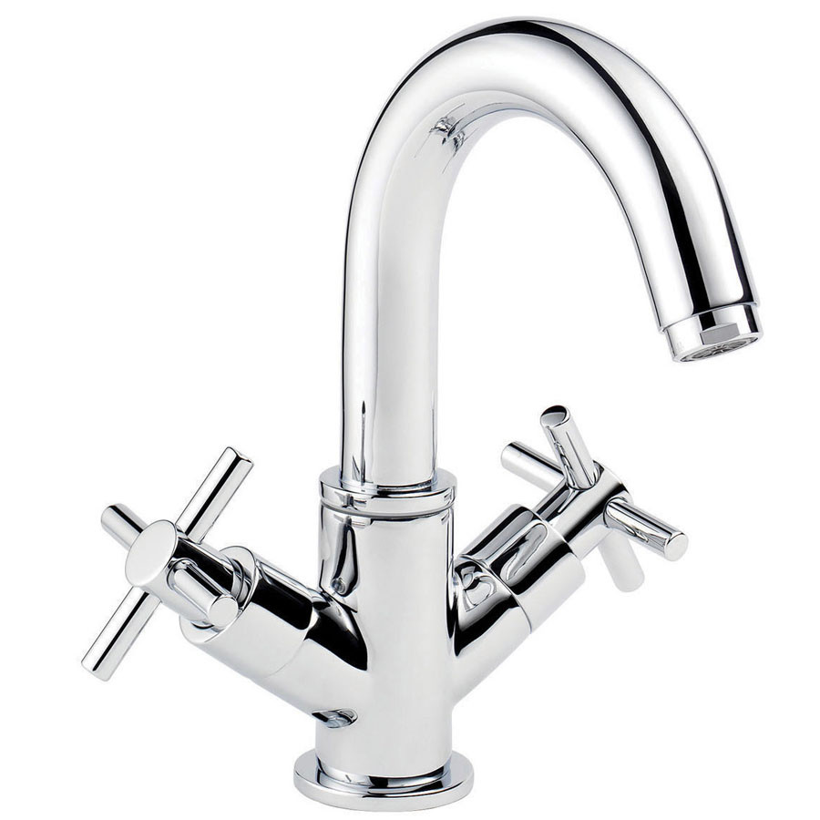 Photograph of KA Basin Mixer with Click Waste