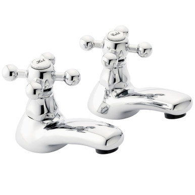 K Basin Pillar Taps (Pair)