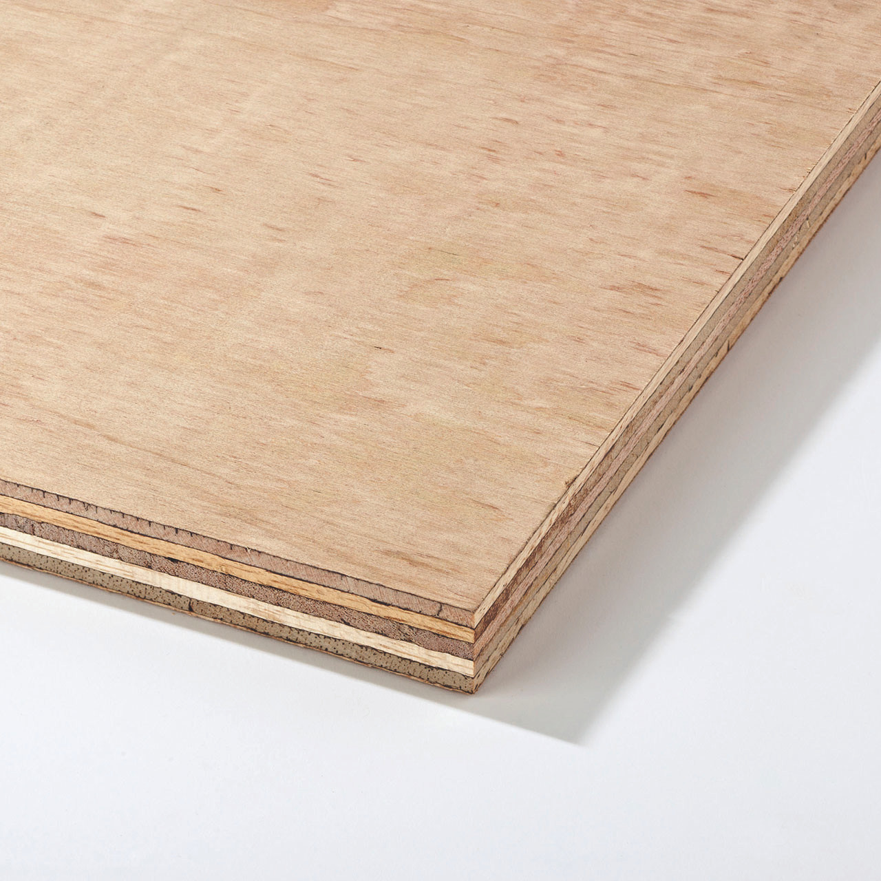 Photograph of Hardwood Faced Plywood 2440 X 1220 X 4mm (3.6mm)