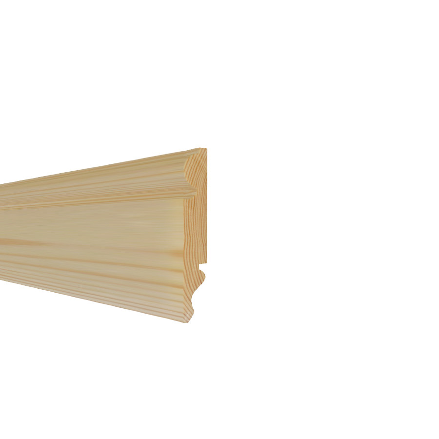 Photograph of 25mm x 125mm Premium Softwood Skirting Torus/Ogee (21mm x 120mm Finished Size)