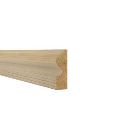 25mm x 75mm Softwood Architrave Torus (21mm x 70mm Finished Size) product image