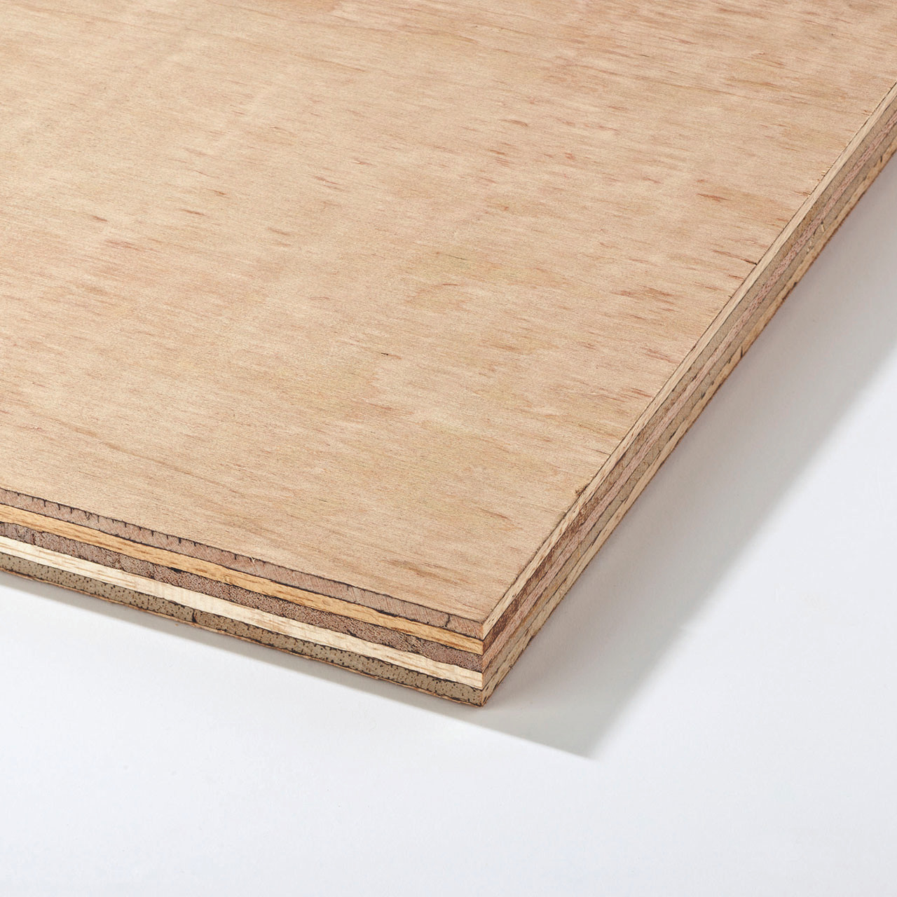 Photograph of Hardwood Faced Plywood 2440 X 1220 X 25mm