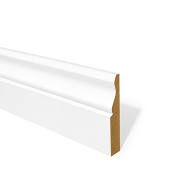 Further photograph of 18mm x 119mm MDF Skirting Ogee Primed