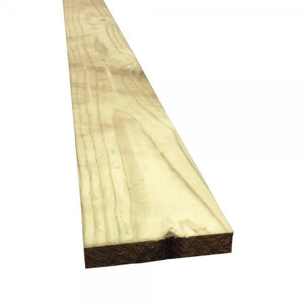 Photograph of Sawn Carcassing, UC2 Treated,  Green, 1.8m x 150mm x 19mm