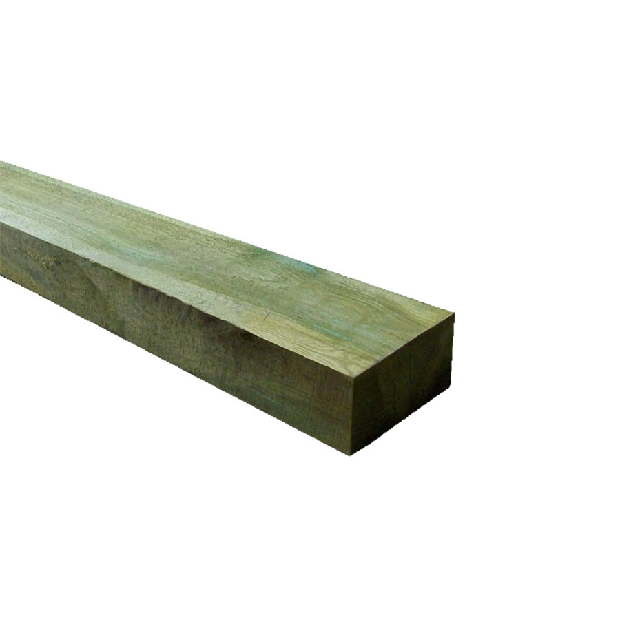 Photograph of Timber Railway Sleepers Green Treated 250mm x 125mm x 2.4m