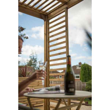 Further photograph of Dining Pergola 2800mm x 3040mm x 2440mm Home Delivered