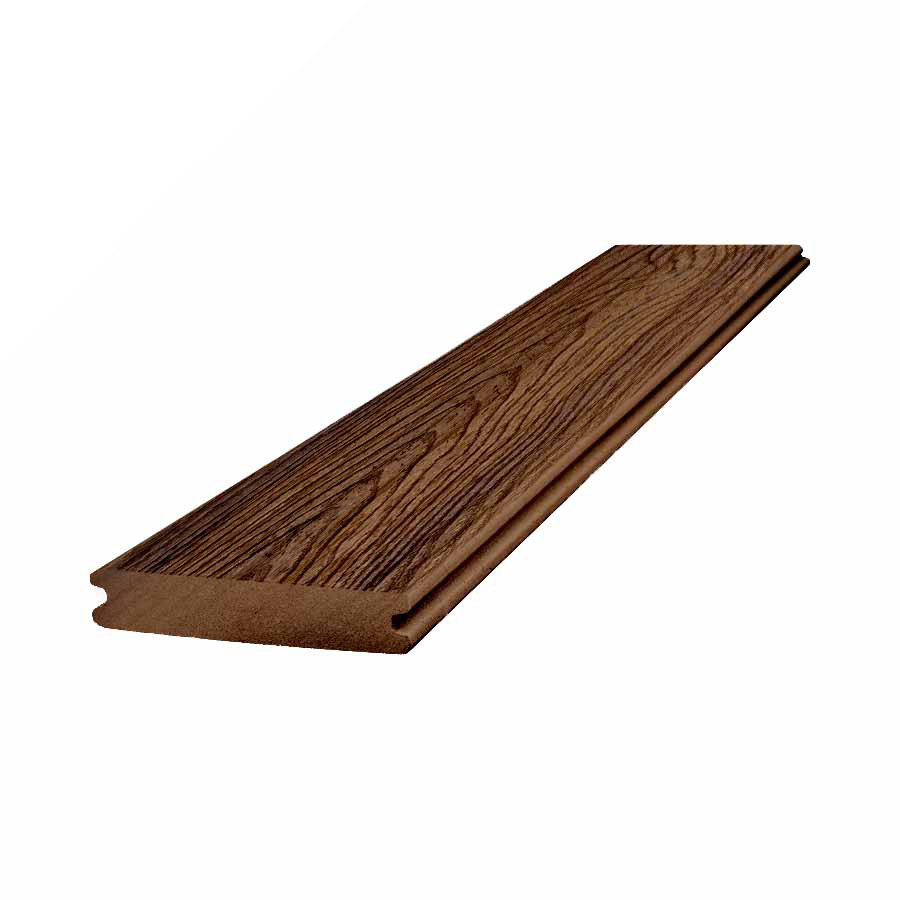 Photograph of 25mm x 140mm Trex Composite Decking Grooved Board 4.88m Tiki Torch