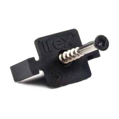 Trex Stainless Steel Universal Clip, Black, 40mm, 90 Box, 0.622kg