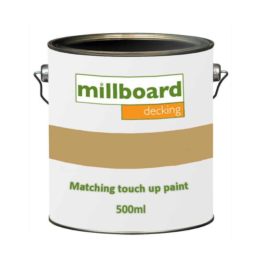 Photograph of Millboard Touch Up Paint Golden Oak 500ml