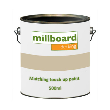 Further photograph of Millboard Touch Up Paint Limed Oak 500ml