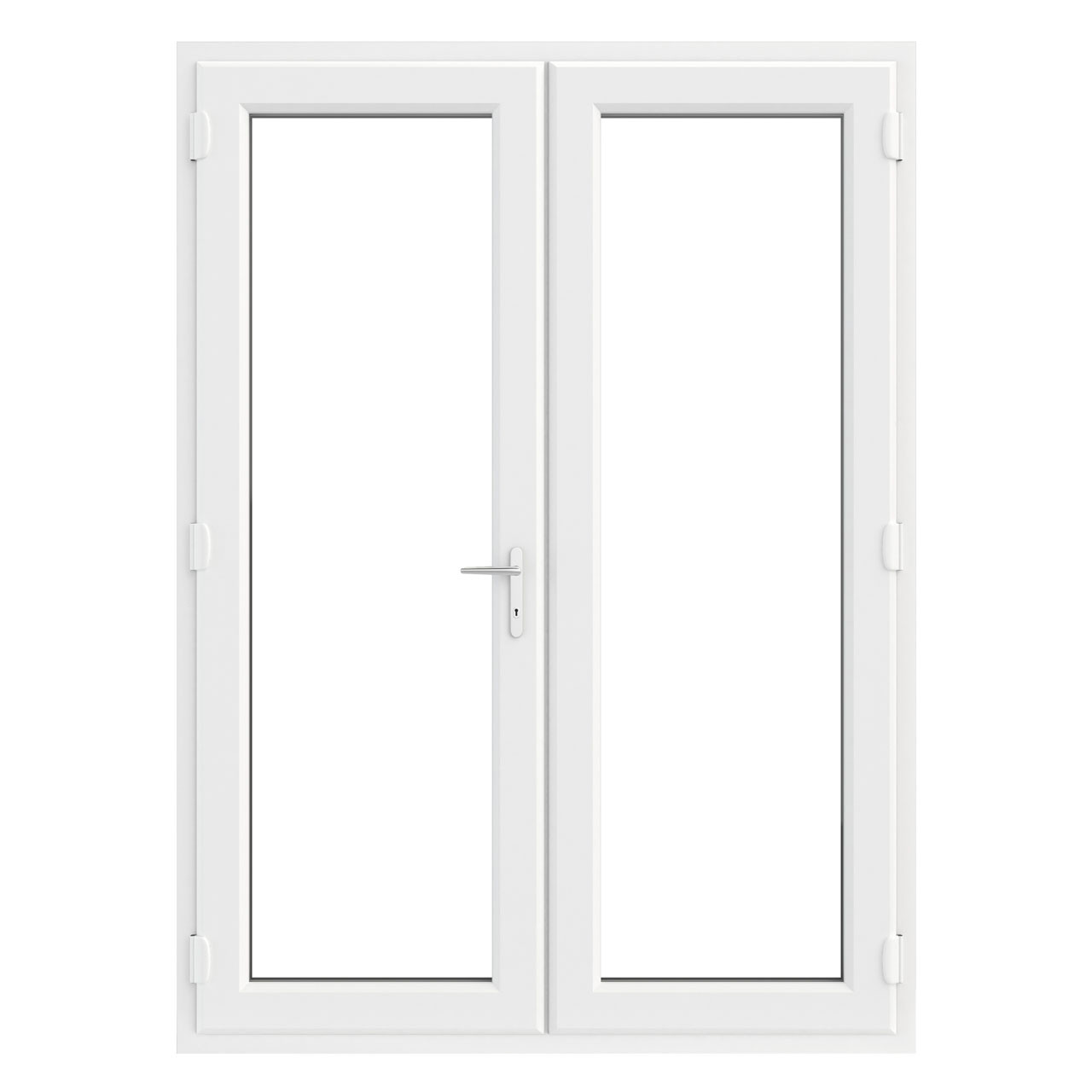 Photograph of Crystal White uPVC French Door Set 1490mm x 2090mm