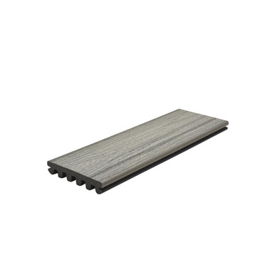 25mm x 140mm Trex Enhance Natural 3.66m Grooved Decking Board Foggy Wharf product image