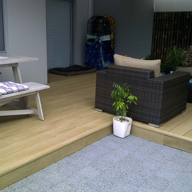 Further photograph of Millboard Composite Decking Fascia Golden Oak 16mm x 146mm 3.2m