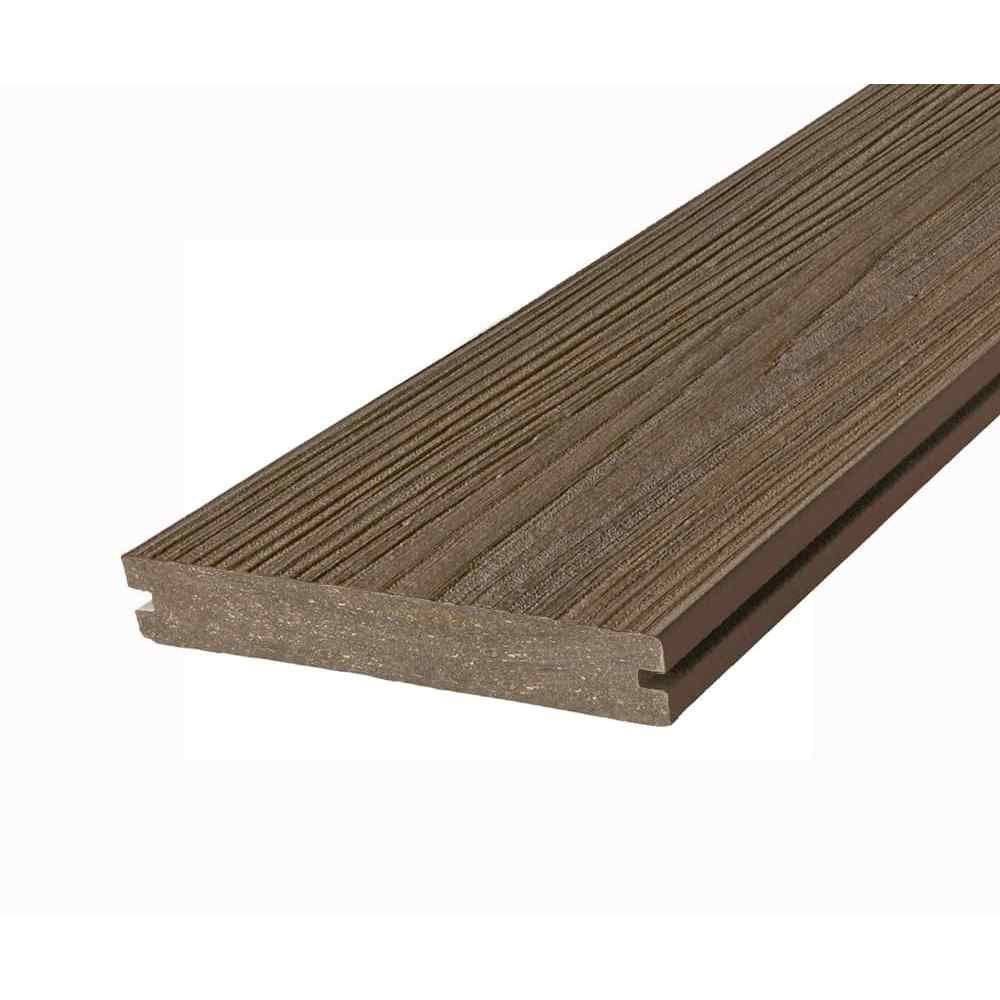 Photograph of Eva-Last Infinity BPC Decking Board Tiger Cove 20mm x 140mm x 4.8m