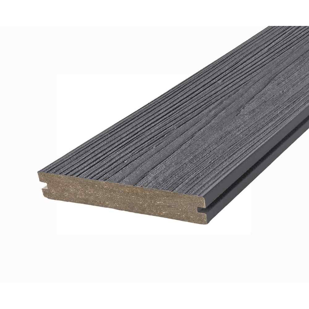 Photograph of Eva-Last Infinity HD BPC Decking Board Mossel Bay Grey 20mm x 140mm x 4.8m