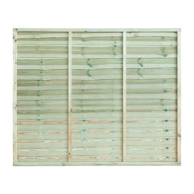 Grange Lap Fence Panel Green 1524mm x 1830mm (5 x 6) product image