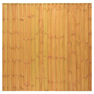 Standard Featheredge Panel Golden Brown 1830mm x 1830mm (6 x 6) product image