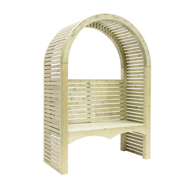 Further photograph of Grange Contemporary Arbour 700 x 1500 x 2200mm Green