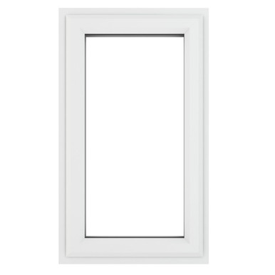 Crystal White uPVC Casement Window Right Hand Side Opening Opening 610mm x 1115mm