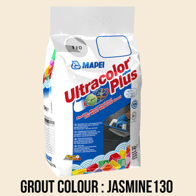 Further photograph of Jasmine Grout Mapei Ultracolour Plus 130