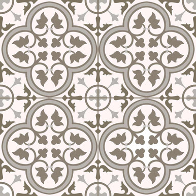 45x45cm Hampton Grey Pattern tile product image