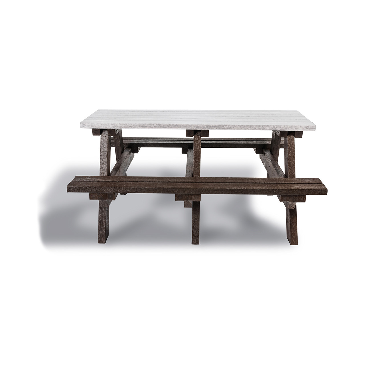 Photograph of Plaswood Family Hero Table Semi-Assembled - Black/Grey