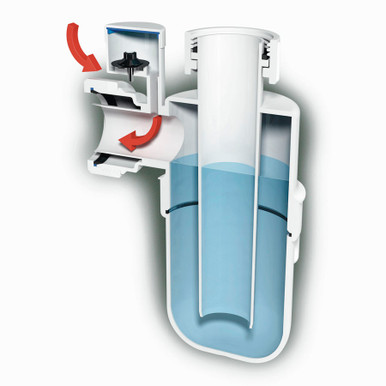 Mcalpine Bottle Trap 1.1/2 Anti-Syphon C10V product image