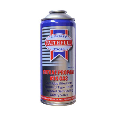 Faithfull Butane Propane Gas Cartridge 170g