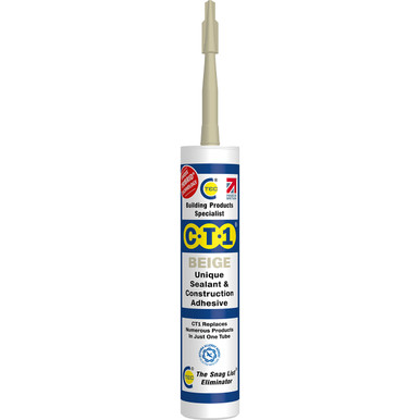 Further photograph of CT1 Sealant & Construction Adhesive 290ml Beige
