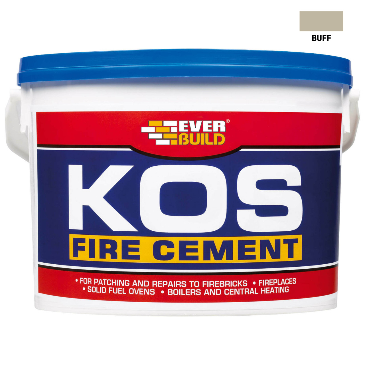 Photograph of Everbuild KOS Fire Cement 6kg Buff