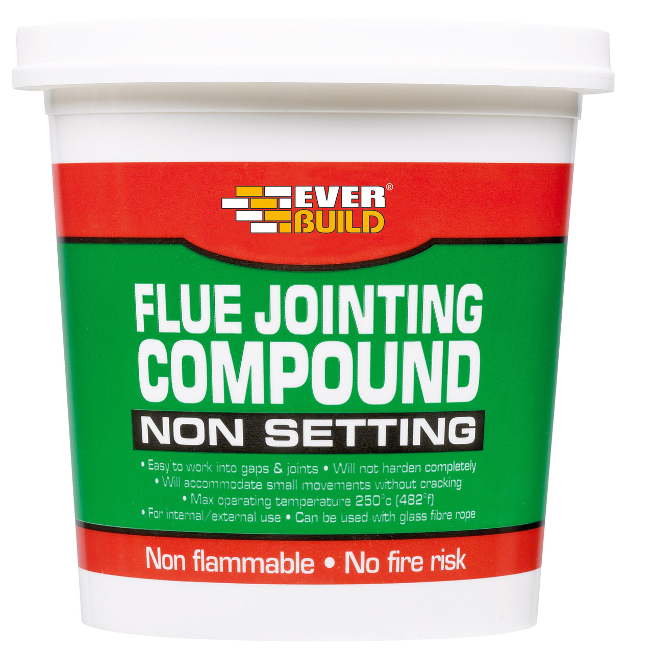 Photograph of Everbuild Flue Jointing Compound 500g