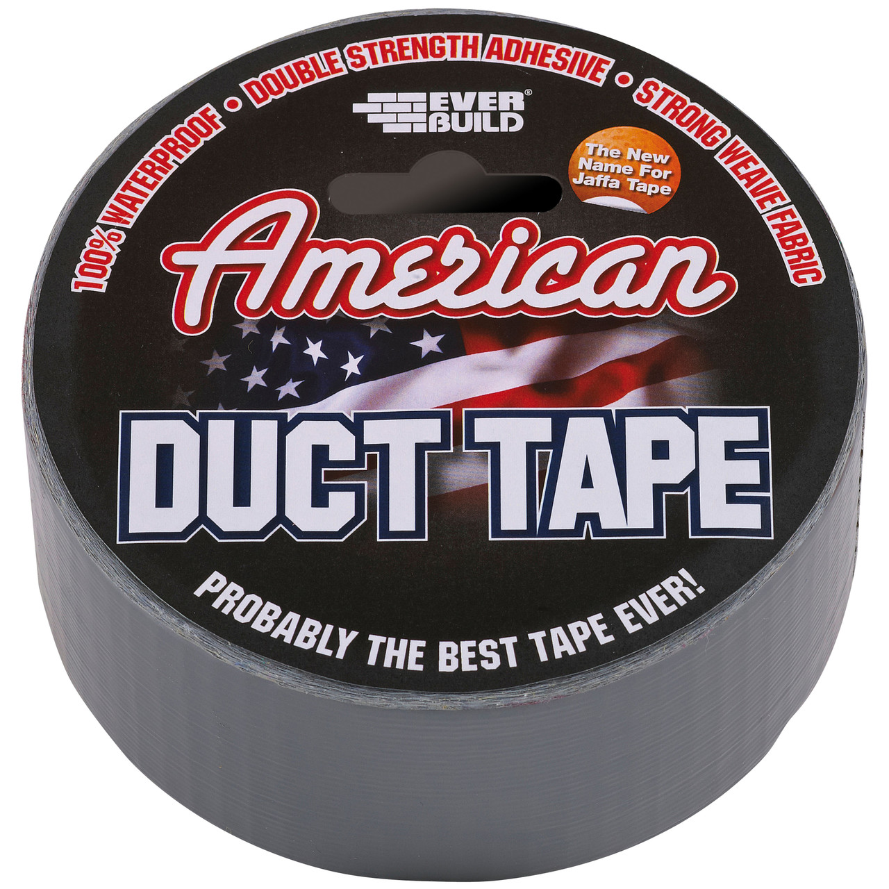 Photograph of Everbuild American Duct Tape Silver 50mm x 25m