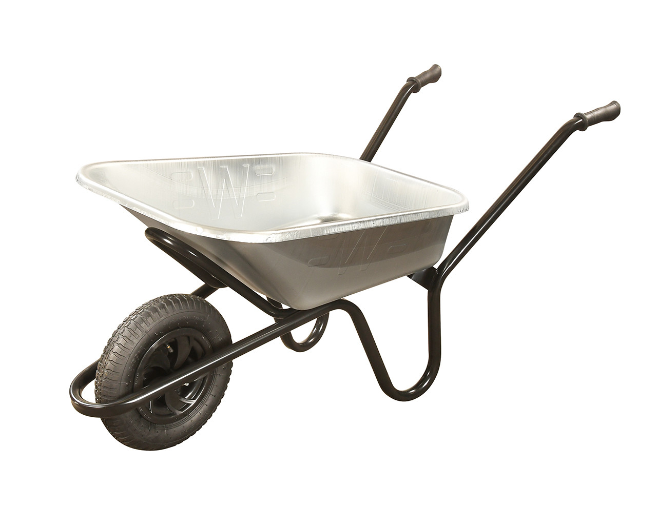 Photograph of Walsall Endurance 90L Galvanised Pneumatic Wheelbarrow