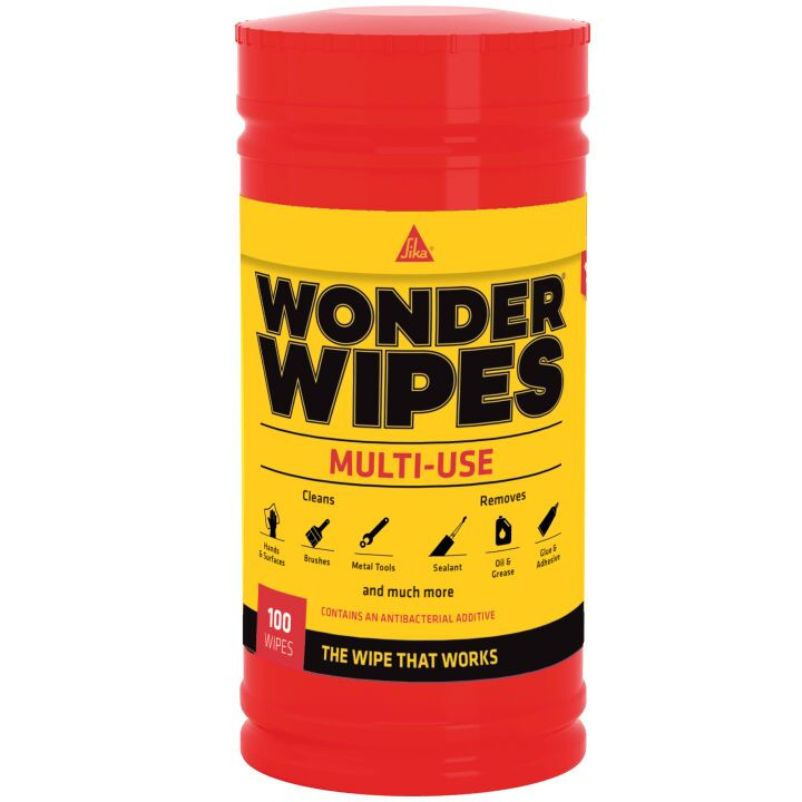 Photograph of Everbuild Heavy Duty Wonder Wipes Monster Bucket of 500