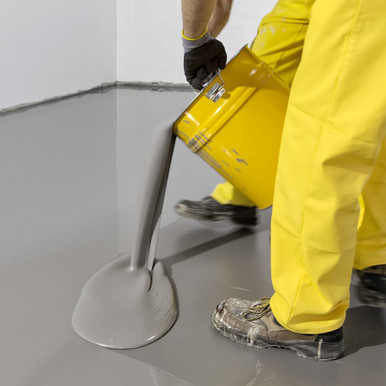 Further photograph of Sika Sikafloor 440 Fibre Reinforced Self Levelling Compound, Grey, 20kg