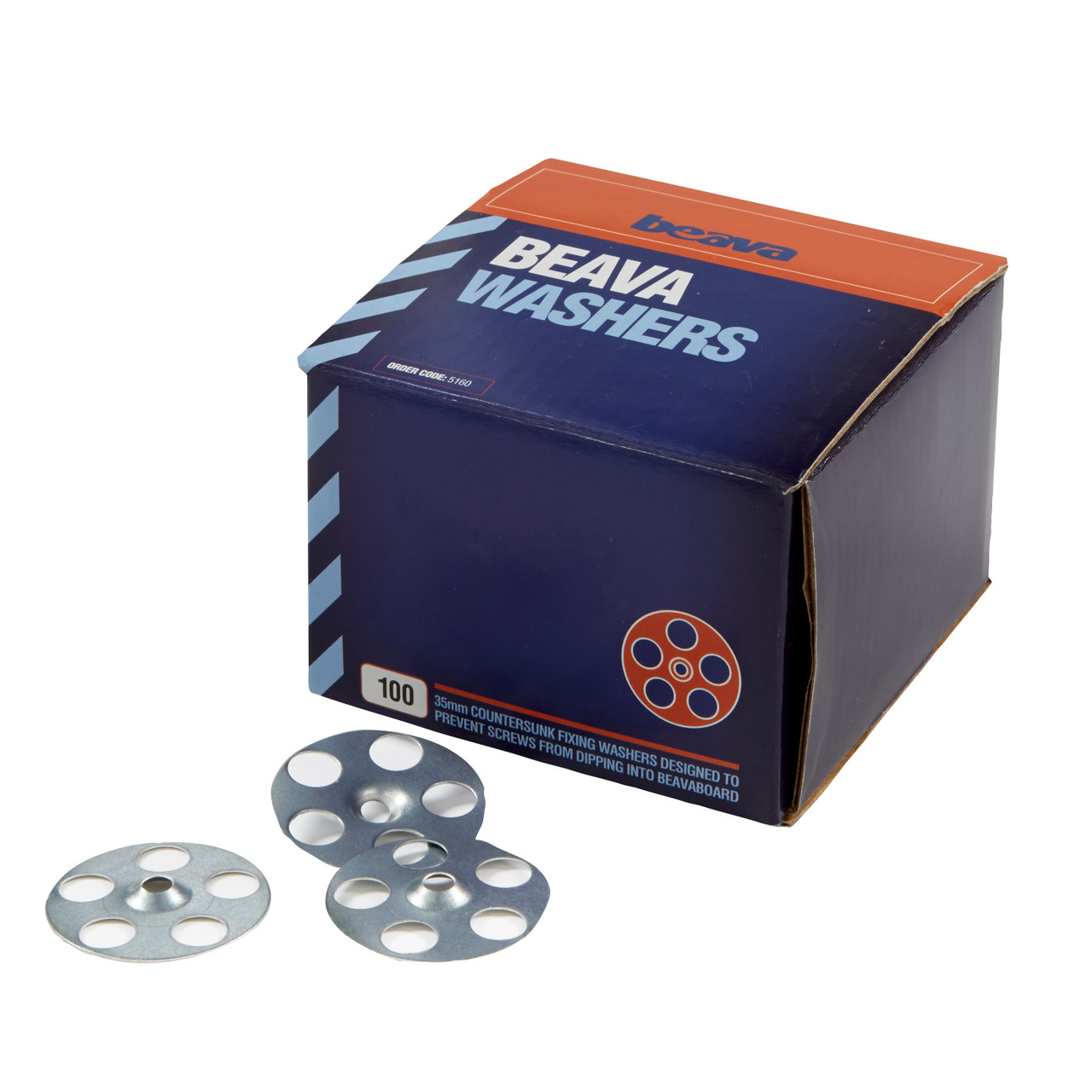 Photograph of NoMorePly Galvanised Washers (Box of 100)